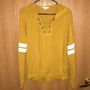 Hooded Long Sleeve Shirt